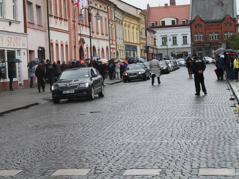 Návštěva prezidenta Zemana v Rakovníku