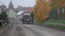 Oprava silnice v Lubné