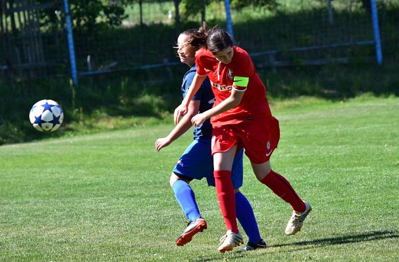 Fotbalistky FK Rakovník porazily v nadstavbové části II. ligy žen Brno 6:3.