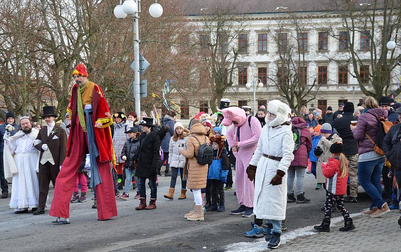 Masopustní veselí v Novém Strašecí.