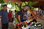 V sobotu odpoledne degustovali lidé v Novém Strašecí nejrůznější druhy vín.