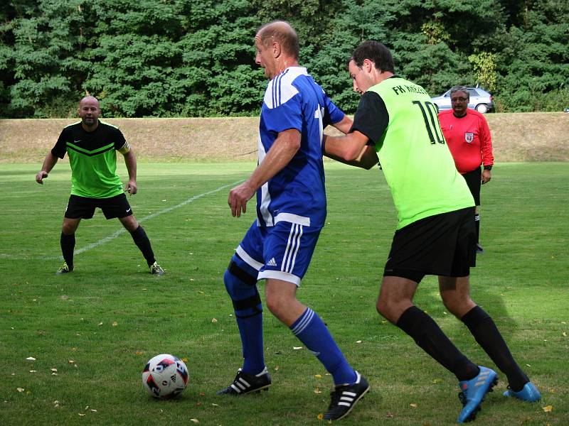 Kněževes vyhrála v Pustovětech 4:0 a míří za obhajobou okresního poháru.