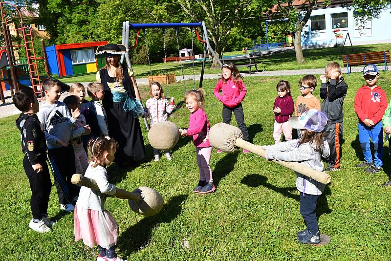 Pirátský den v Mateřské škole Klicperova v Rakovníku.