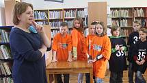 Žáci čtvrtého ročníku 3.ZŠ v Rakovníku soutěžili o Noc s Andersenem v Městské knihovně v Rakovníku.