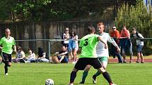 Rakovnická Olympie prohrála ve 21. kole okresního přeboru s Hředlemi 0:3.