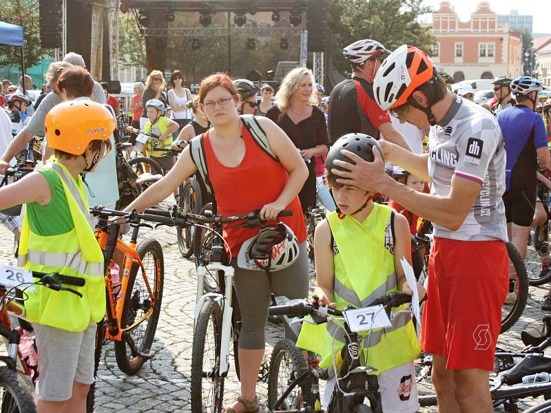 Rakovnické cyklování, první den 2016