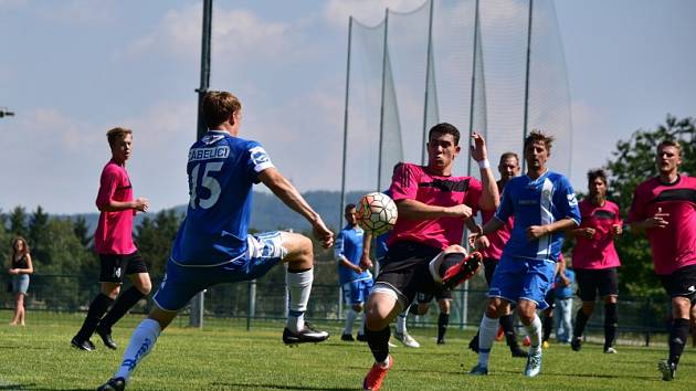 Přátelské utkání: Tatran Rakovník - FK Králův Dvůr.