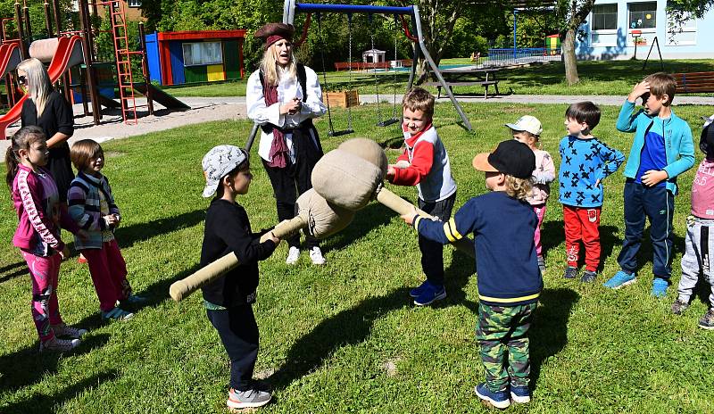 Pirátský den v Mateřské škole Klicperova v Rakovníku.