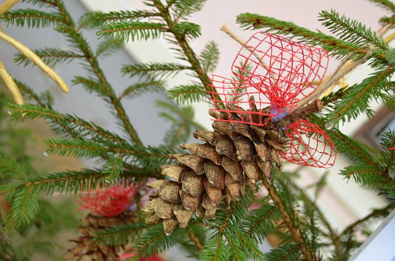 Soutěž o nejhezčí vánoční stromeček v Novém Strašecí.