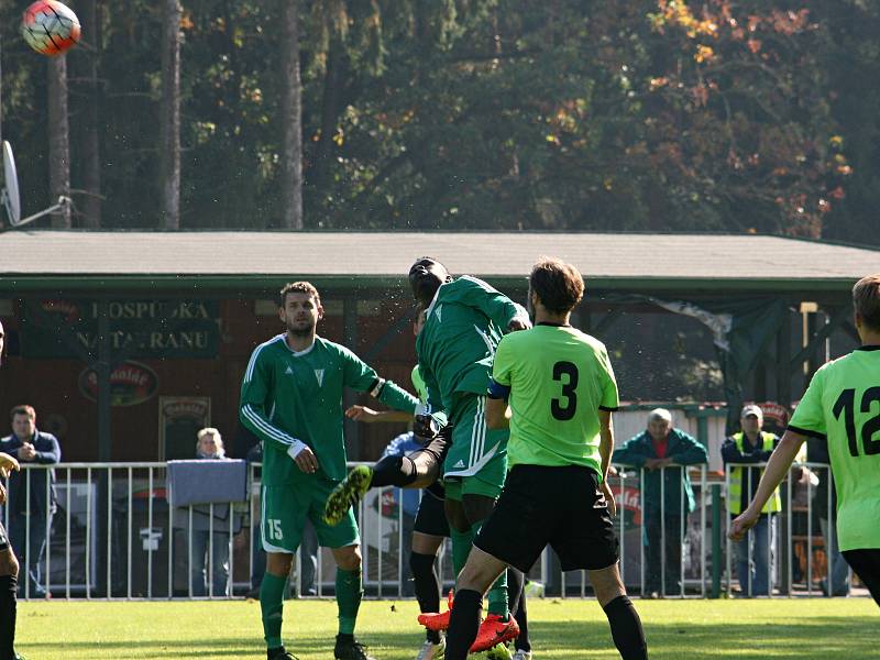 Fotbalisté Tatranu Rakovník prohráli v 8. kole divize s Velvary 0:1.