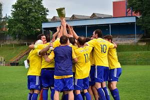 Fotbalisté Kněževsi získali potřetí za sebou pohárovou trofej.