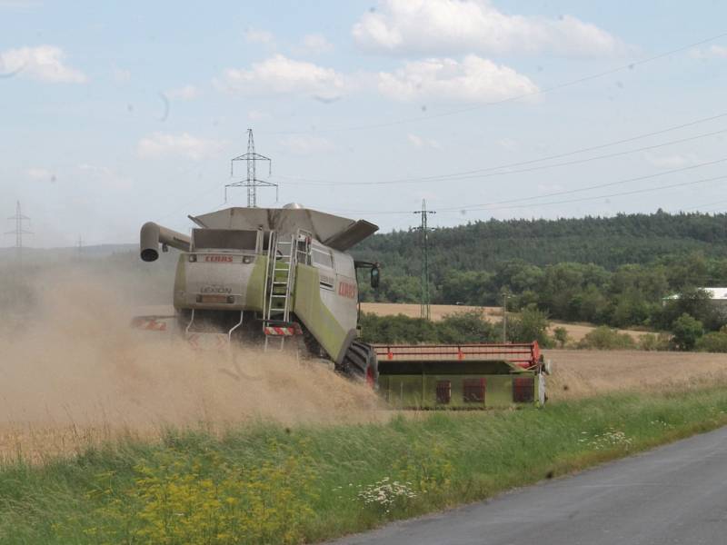 Žně v Chrášťanech