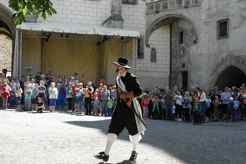 Obsazení Křivoklátu švédským historickým vojskem se nakonec obešlo bez boje.