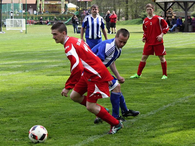 Pavlíkovští prohráli další utkání, tentokrát v Pustovětech 0:3.