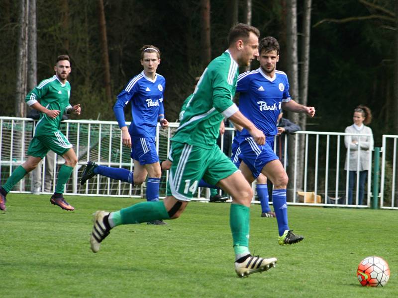 Tatran - Český Brod 3:1, divize B, jaro 2017