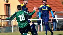 Fotbalisté Olešné si poradili s Rynholcem, který zdolali 1:0.