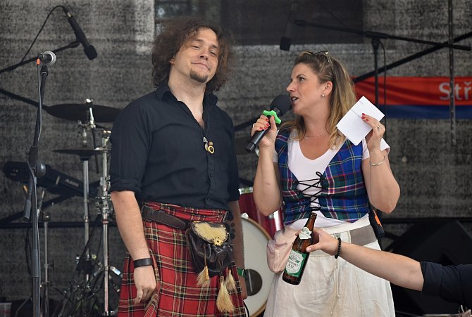 Na návsi v Kostelíku se uskutečnil již třináctý ročník festivalu Skotsko v Kostelíku.