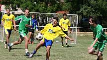 Turnaj v malé kopané v Kounově ovládli fotbalisté Hředel.