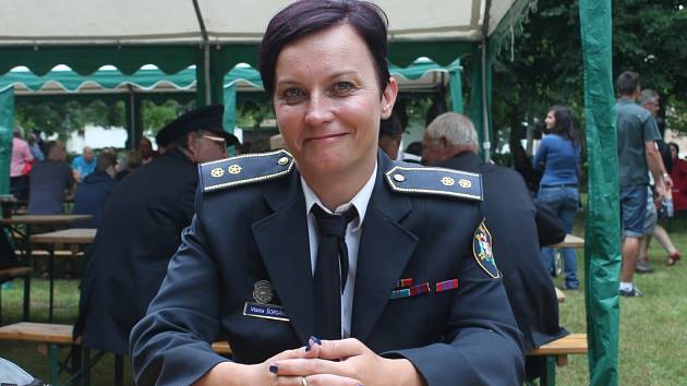 Vlasta Šorsáková, starostka SDH Přílepy