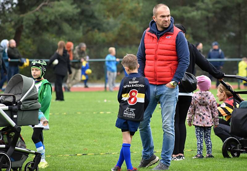 Na hřišti na Zátiší v Rakovníku se uskutečnil Dětský sportovní den, který uspořádali rakovničtí ragbisté.