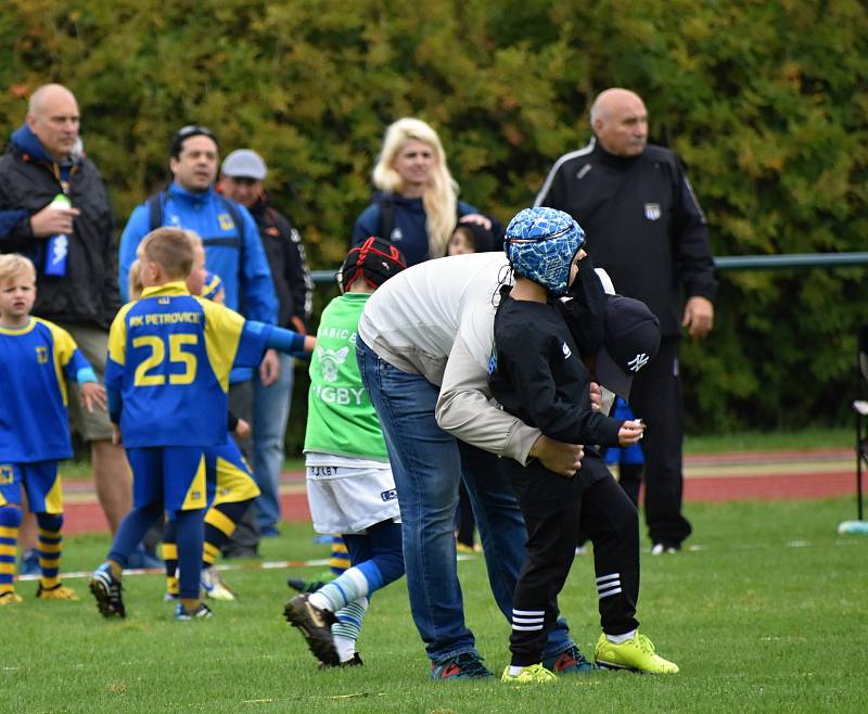 Na hřišti na Zátiší v Rakovníku se uskutečnil Dětský sportovní den, který uspořádali rakovničtí ragbisté.