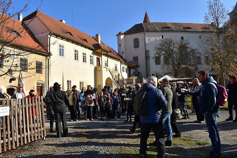 Na hradě Křivoklát si připomněli výročí od založení samostatného československého státu.