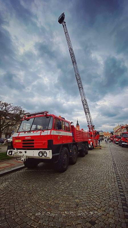 Oslavy 50 let od založení hasičské zbrojnice v Rakovníku.
