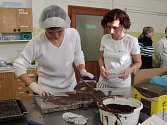 Kurz výroby čokoládových bonbonů v ISŠ Jesenice