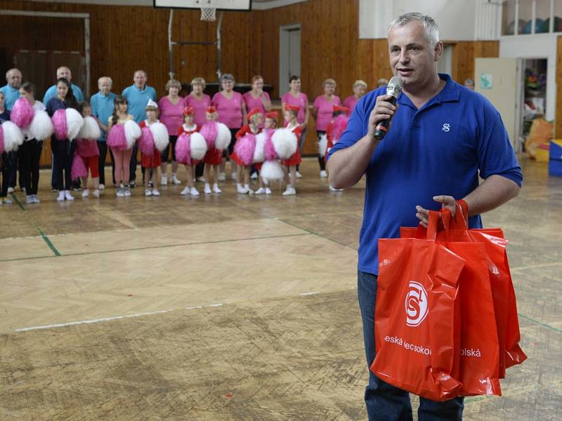 Sokolové v Rakovníku se připojili do projektu Česko sportuje. Přijel i držitel dvou zlatých olympijských medailí Martin Doktor a i ministr školství Marcel Chládek  