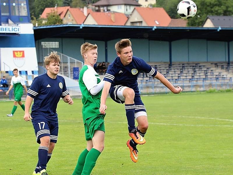 Starší dorost Tatranu vyhrál v Králově Dvoře 2:0, mladší prohrál 1:4.