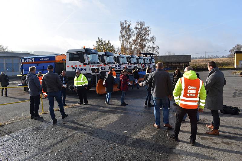 V rakovnickém středisku Krajské správy a údržby silnic vrcholí přípravy na údržbu silnic.