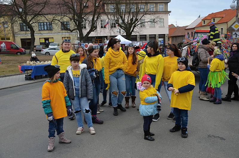 Masopustní veselí v Novém Strašecí.