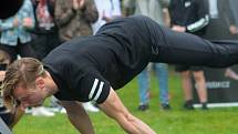 Pátý ročník Street workout Battle v Čermákových sadech.