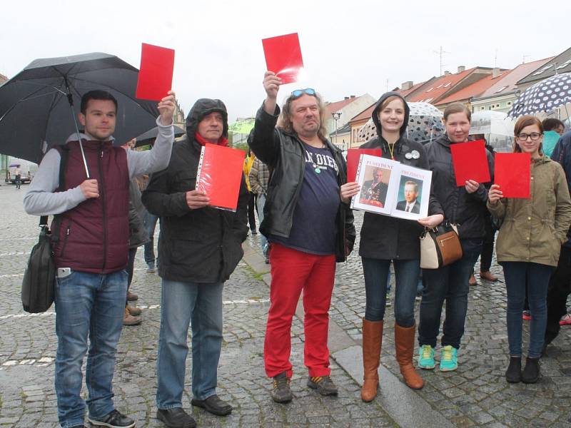 Návštěva prezidenta Zemana v Rakovníku