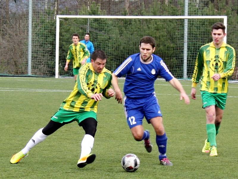 Hředle v přípravě rozstřílely Domoušice 6:3.