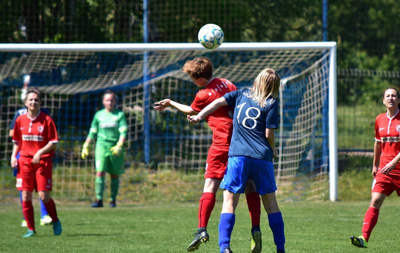 Fotbalistky FK Rakovník porazily v nadstavbové části II. ligy žen Brno 6:3.