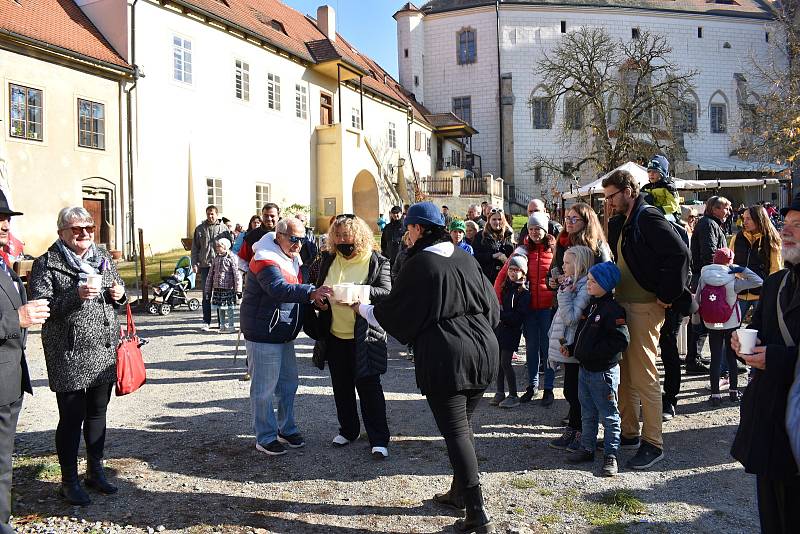 Na hradě Křivoklát si připomněli výročí od založení samostatného československého státu.