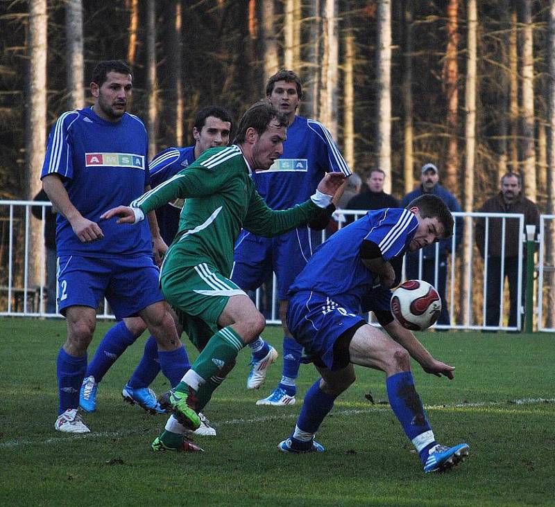 Podzimní derby mezi Tatranem a Strašecím - 1:2