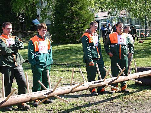 Dřevorubec junior Písky 2011