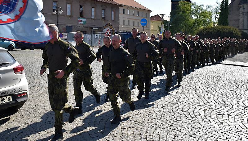 Ve čtvrtek dopoledne se v Rakovníku uskutečnil Běh pro válečné veterány.