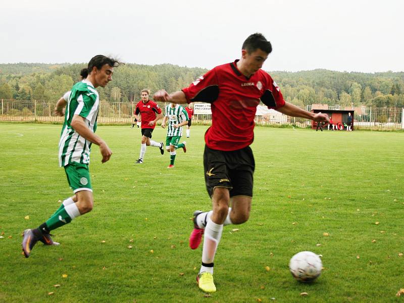 Sparta Lužná prohrála i v 5. kole nejnižší krajské fotbalové soutěže. S béčkem Hostouně padla 1:2.