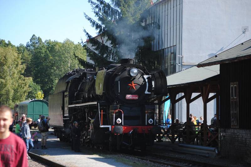 V Lužné u Rakovníka se konal Den železnice.