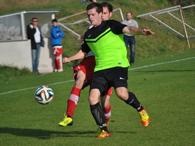 Hředle porazily v zápase podzimu Jesenici 1:0