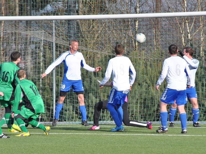 Přípravné utkání Jesenice - Mutějovice 2:2