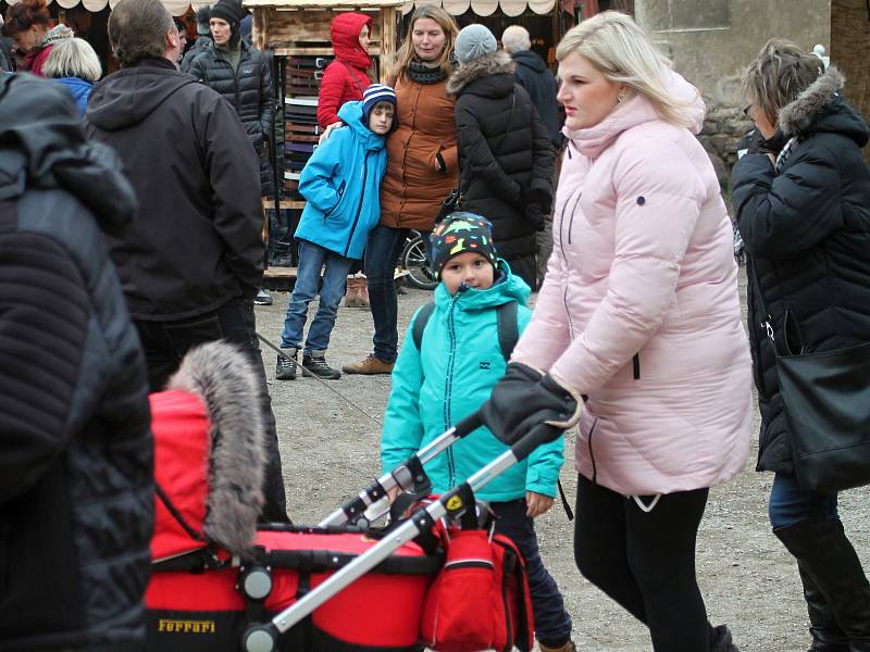 Z Královského adventu na hradě Křivoklát.