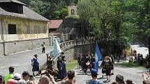 Obsazení Křivoklátu švédským historickým vojskem se nakonec obešlo bez boje.