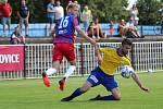 ČFL: SK Rakovník (ve žlutém) - Viktoria Plzeň B