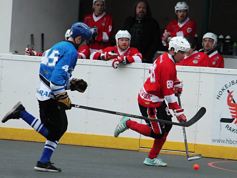 Hokejbalisté HBC Rakovník prohráli s Letohradem až po penaltách, když v základní hrací době skončil duel nerozhodně 2:2.