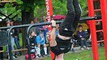 Pátý ročník Street workout Battle v Čermákových sadech.