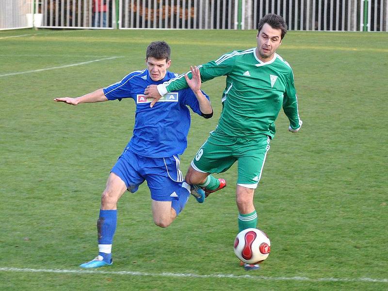 Podzimní derby Tatranu a Strašecí - 1:2